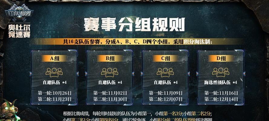 如何参加魔兽世界的竞速赛？有哪些准备事项？