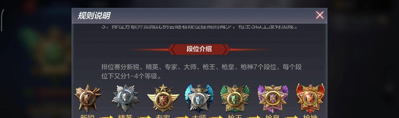 cf中多少段位算作高端局？