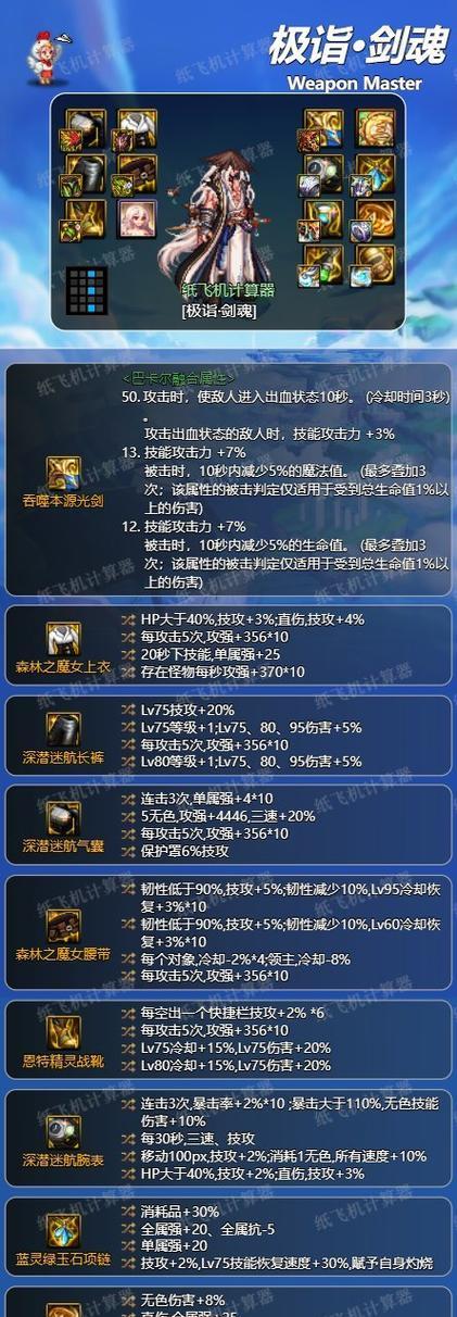 dnf剑魂强化应该选择哪些属性？强化优先级如何？