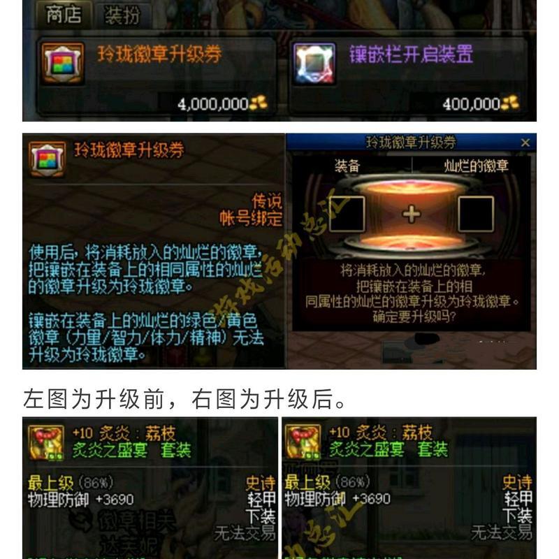 地下城装备徽章颜色选择建议是什么？