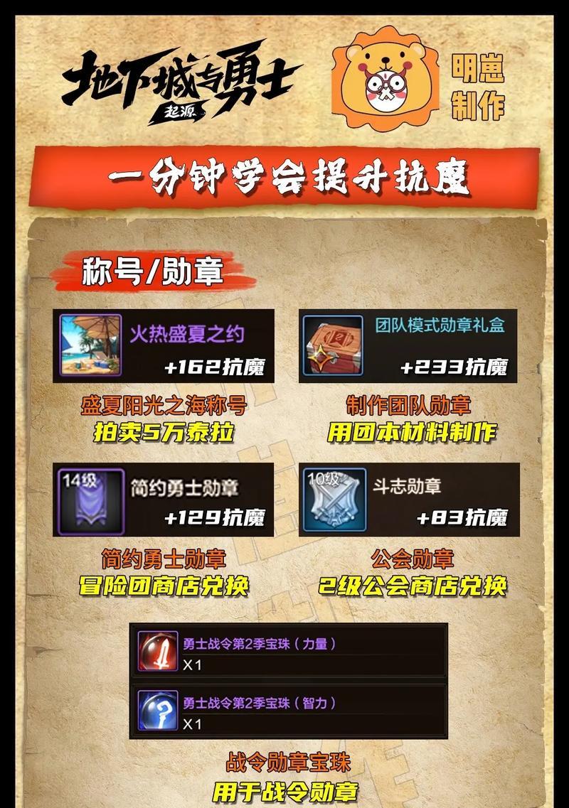 dnf中抗磨值的计算方式是什么？如何提升？