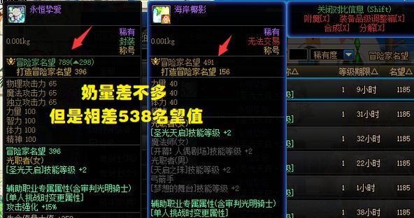 DNF2017年平民玩家适合什么称号？